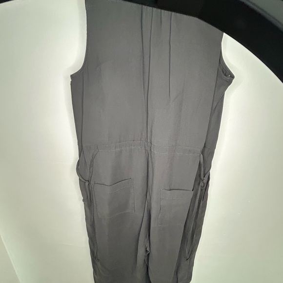 Rag Poets Madrid-Raven Jumpsuit size small gray casual - Picture 6 of 8